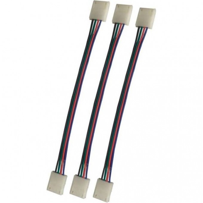 Набор коннекторов GAUSS для светодиодной ленты 10mm RGB с возможностью изгиба 3 шт. в упаковке 291204000