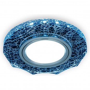 Светильник GAUSS BACKLIGHT BL070 Круг гран. Черный/Серебро/Хром, Gu5.3, LED 4100K 1/40 Светильник GAUSS BACKLIGHT BL070 Круг гран. Черный/Серебро/Хром, Gu5.3, LED 4100K 1/40